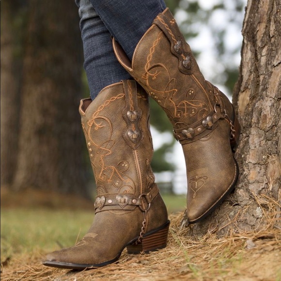 durango crush heart boots